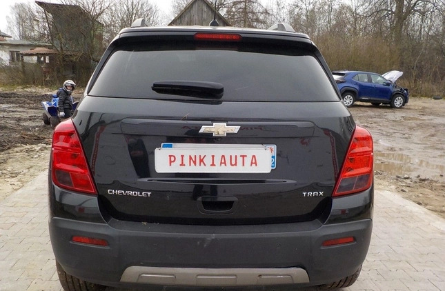 Chevrolet Trax cena 20900 przebieg: 159622, rok produkcji 2013 z Radków małe 497